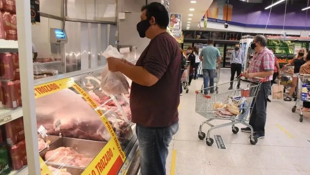 Si hay crisis que no se note: aumentó el ingreso de alimentos a la ciudad