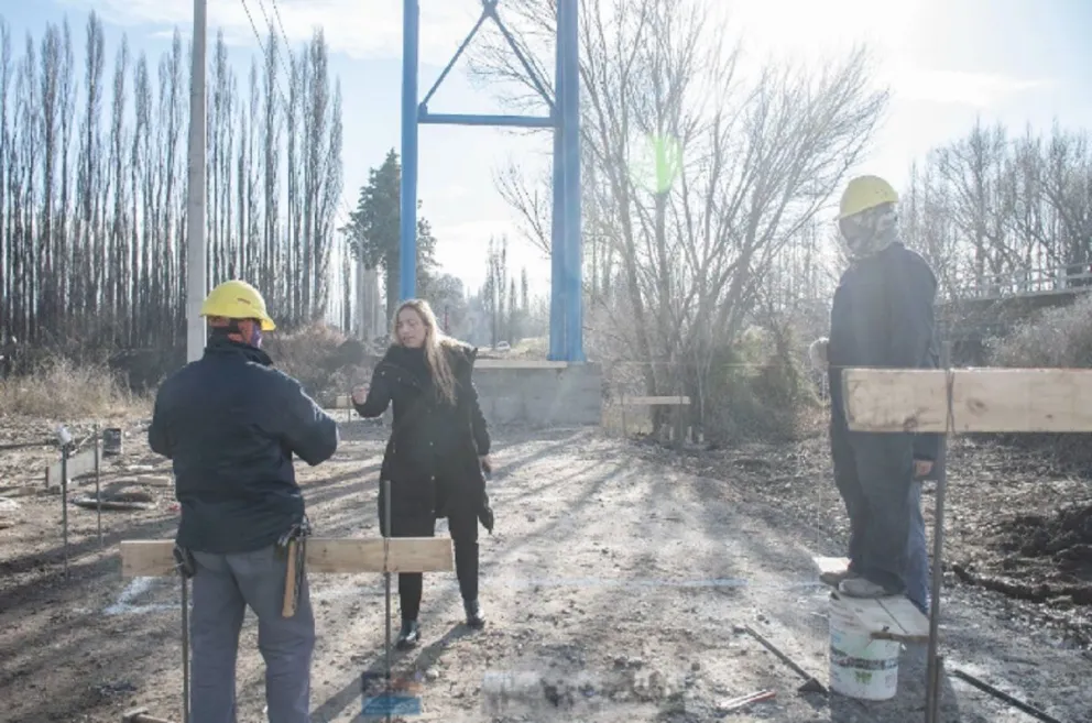 Avanzan los trabajos en la ciclovía de la Ruta provincial 6