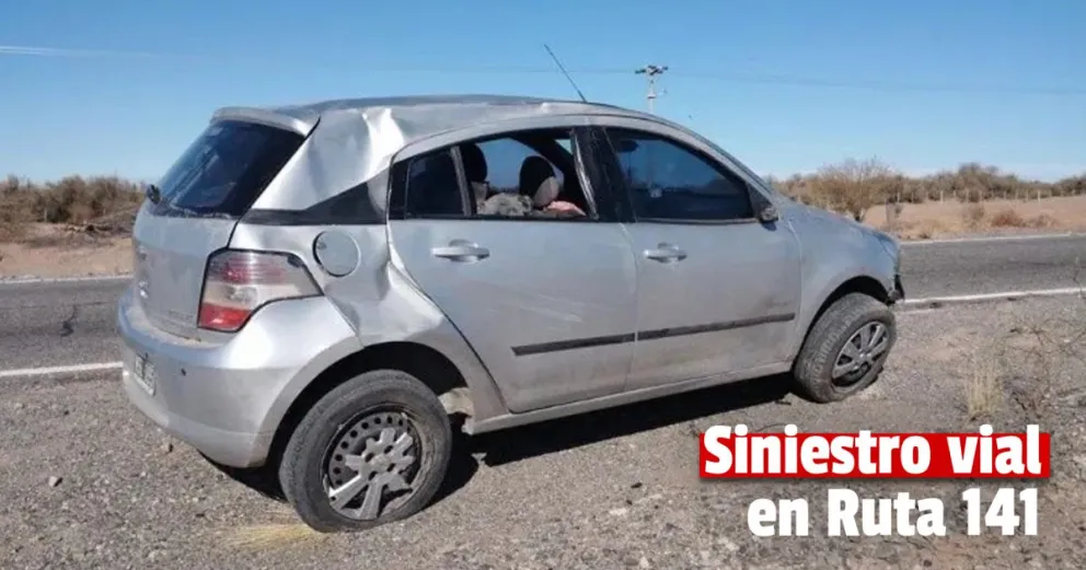 Siniestro vial en Ruta 141 