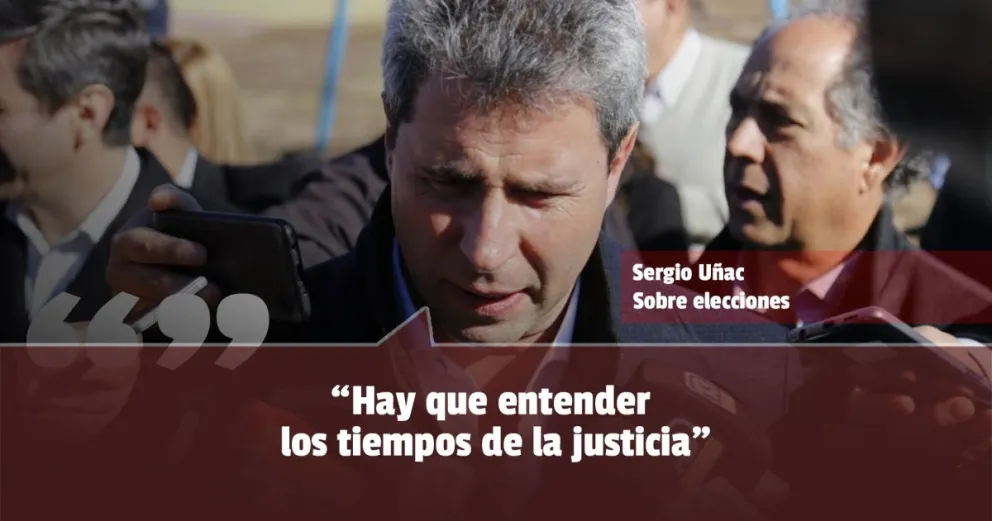 Uñac: "Hay que entender los tiempos de la justicia"
