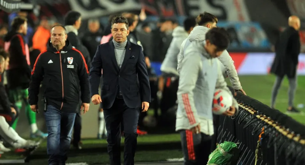 Preocupación en River: la fuerte frase de Gallardo a sus futbolistas