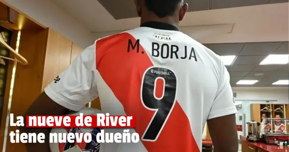 River: se confirmó el número que usará Borja