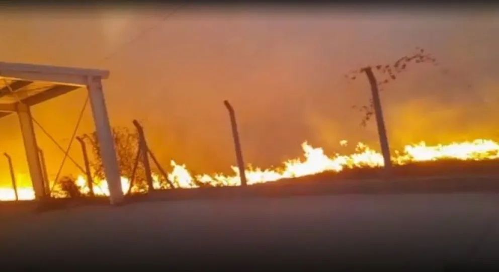 Un incendio en la ciudad tuvo en vilo a los Bomberos