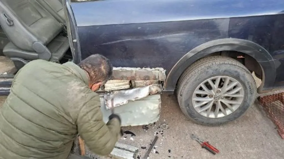 Encontraron 49 kilos de droga durante un control vehicular