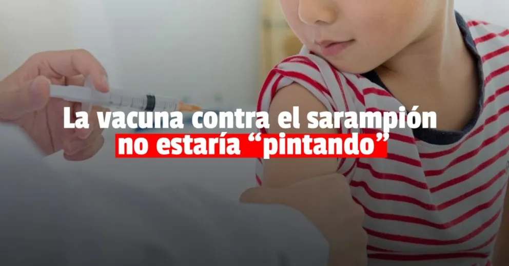 Advierten que en San Juan, es muy bajo el nivel de vacunación infantil contra el sarampión