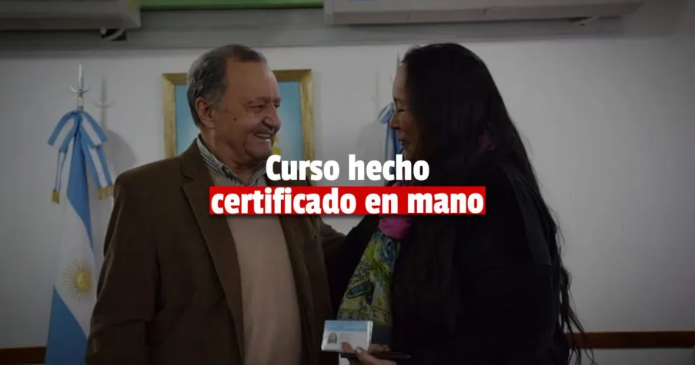 Pocito: se entregó la certificación del Curso de Manipulación de Alimentos
