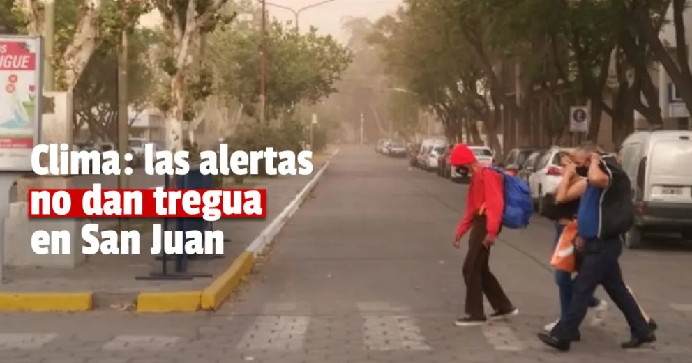 San Juan: anuncian la llegada de fuerte  viento para este jueves