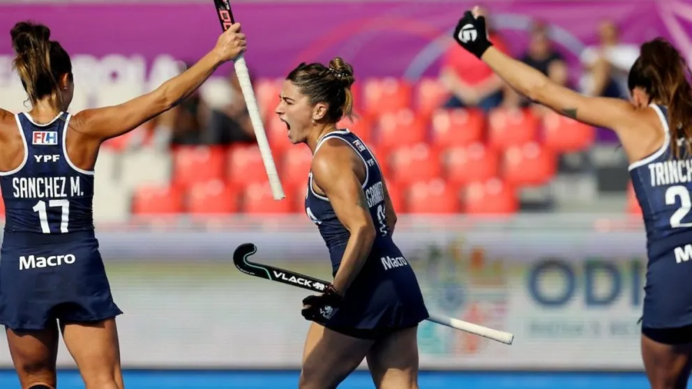 Mundial de hockey: Las Leonas vencieron a Inglaterra y se metieron en semifinales