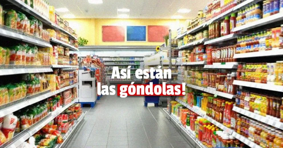Hay disminución en  el abastecimiento de las góndolas 