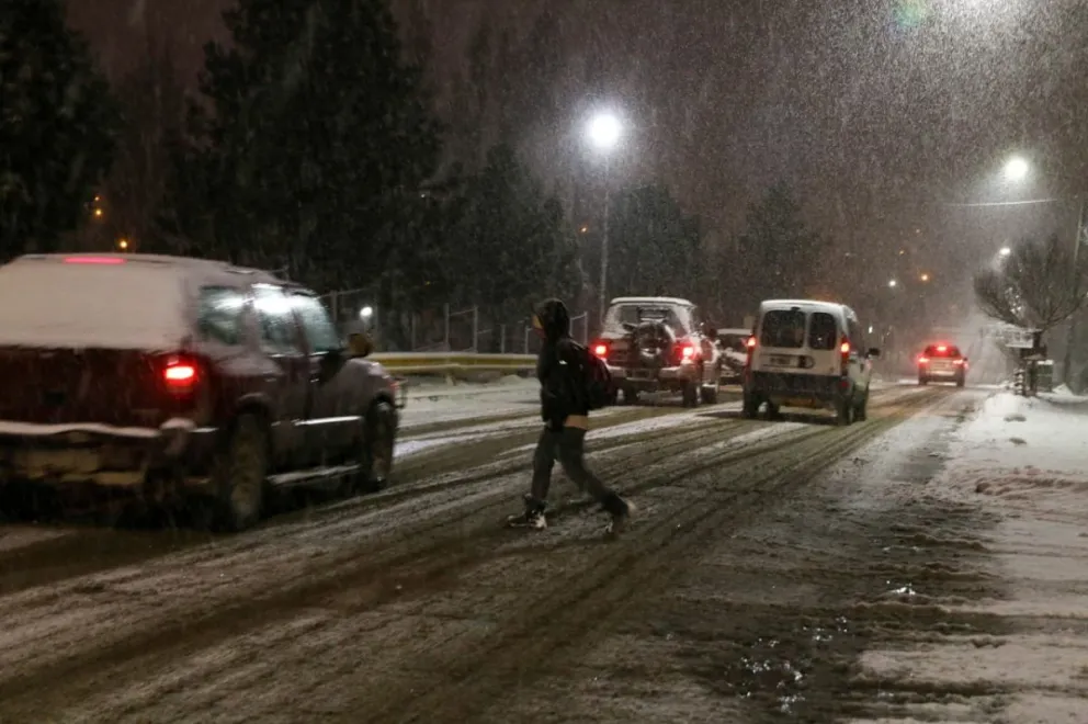 La probabilidad de nevadas para este viernes crece en Bariloche: (Foto: Facundo Pardo)