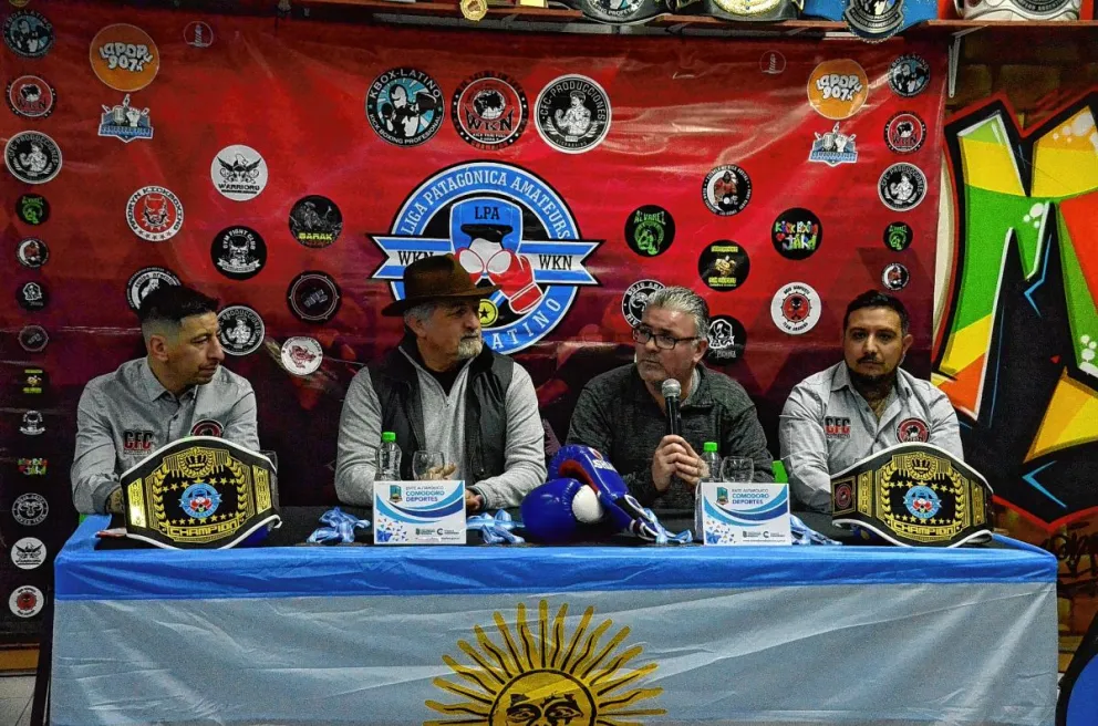 Presentaron la V fecha de Liga Patagónica Amateur de Kick Boxing