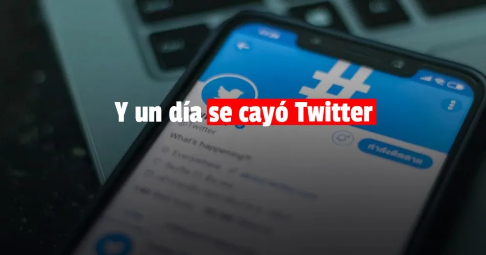 Usuarios reportaron caídas en la red social Twitter