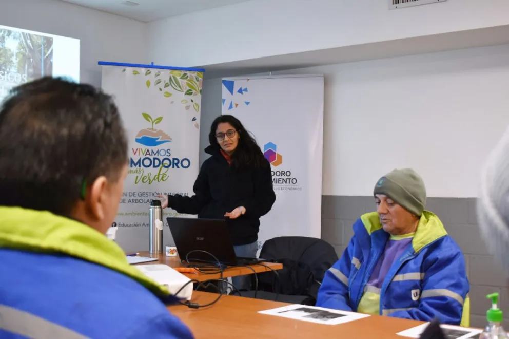 El Municipio capacita en poda y mantenimiento de arbolado urbano