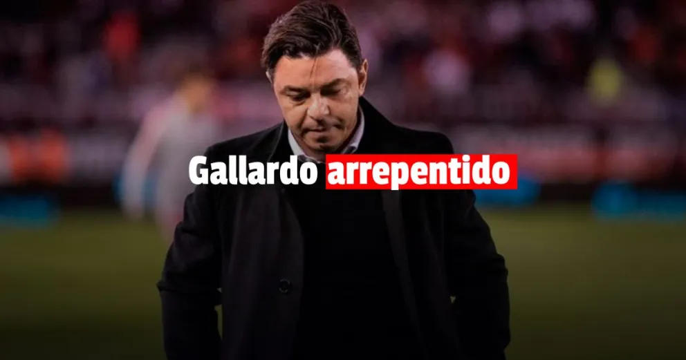 Gallardo reconoció que a veces no puede controlar sus actitudes