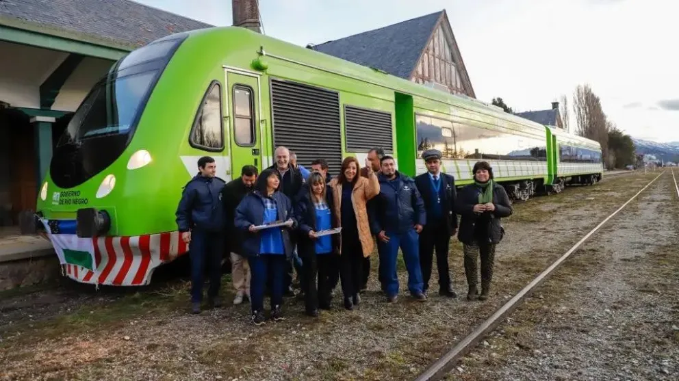 En el Día del Amigo, comenzarán los viajes en tren de Bariloche a Perito Moreno 