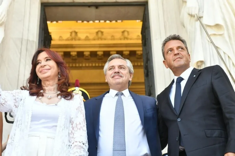 Alberto Fernández volvió a reunirse con Cristina Kirchner y Sergio Massa en Olivos