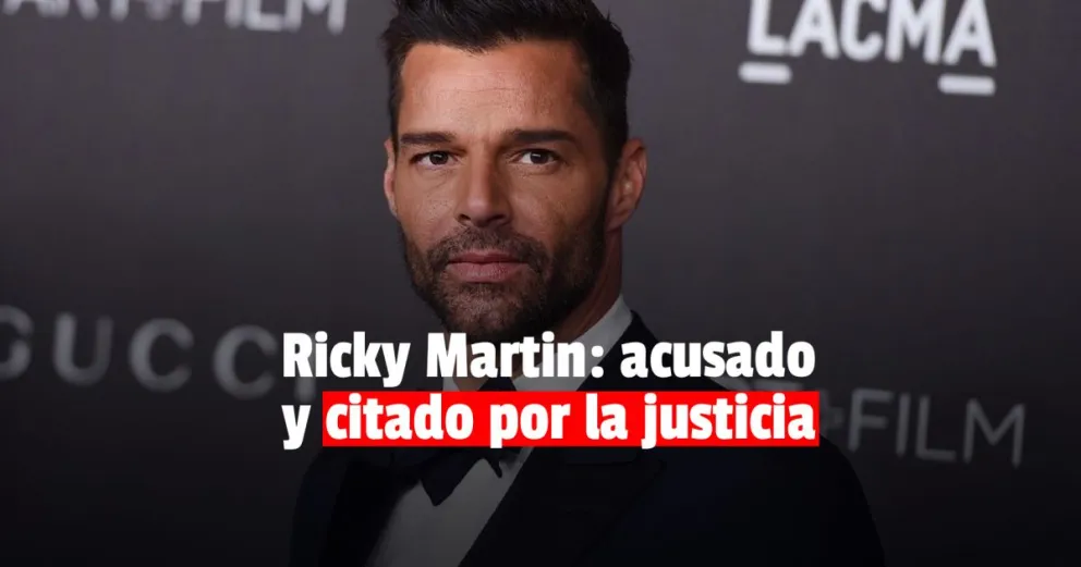 Ricky Martin fue denunciado por su sobrino por abuso sexual 
