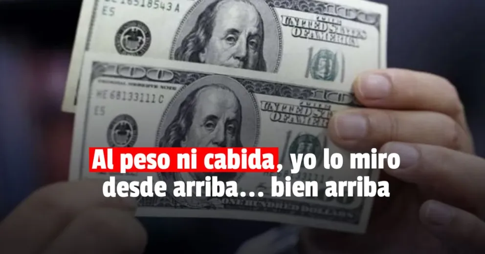 El dólar subió otra vez y alcanzó un récord histórico otra vez