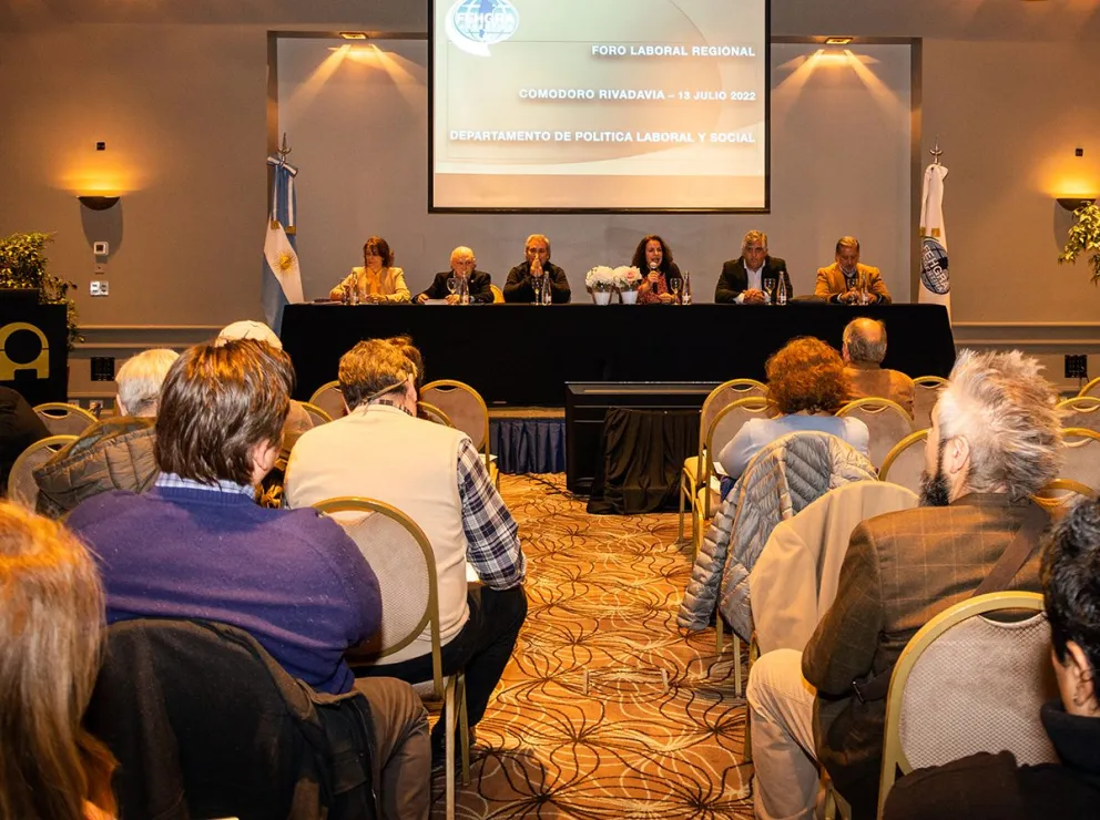 FEHGRA organizó el Foro Región Patagonia de Actualización Laboral en Comodoro Rivadavia