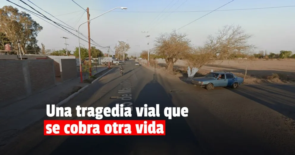 Se quedó sin frenos en la moto, chocó y murió 