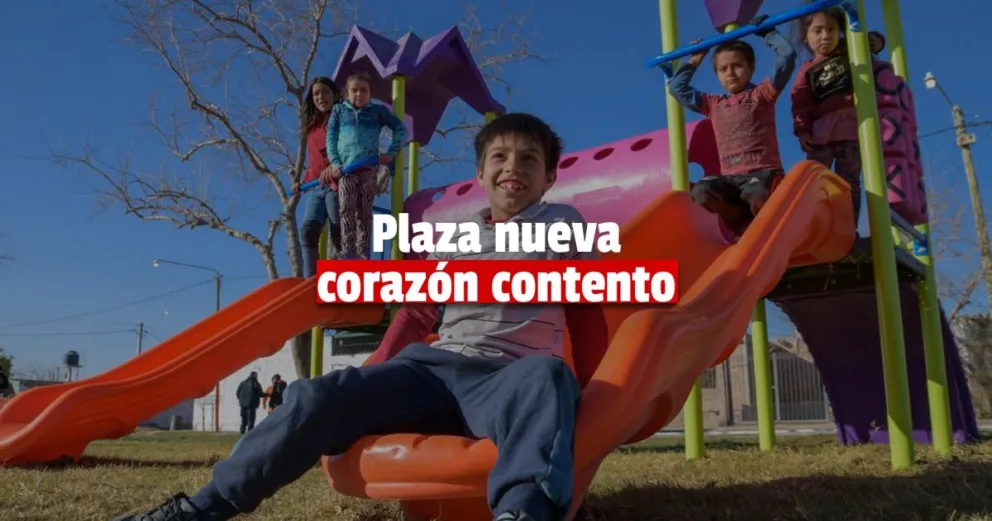 Chimbas: se inauguraron las plazas de los barrios El Inca, 5 de Octubre y Las Vicuñas