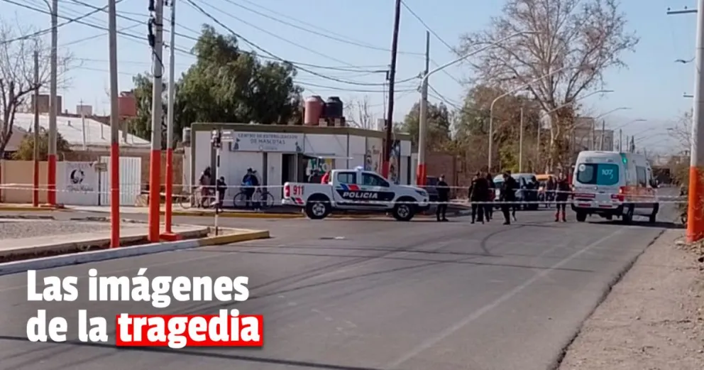 Se conocieron imágenes del siniestro vial fatal en Chimbas 