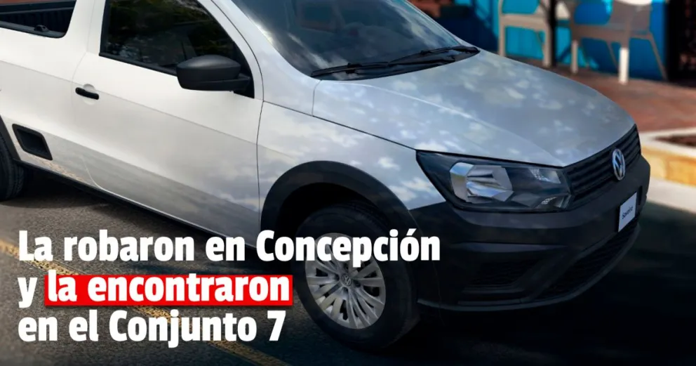 Encontraron una camioneta que fue robada en Capital