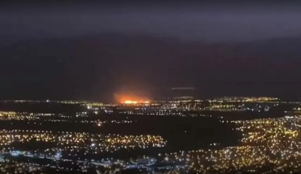 Impactante incendio se produjo en la región