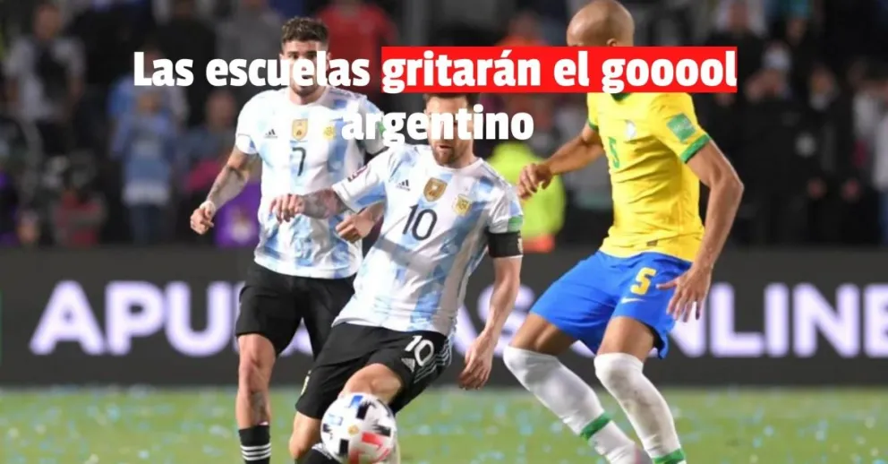 Mundial de Qatar: pasarán  los partidos de Argentina en las escuelas públicas