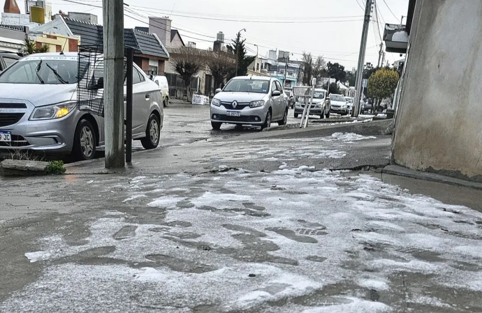Frío, lluvia y nieve sobre la ciudad