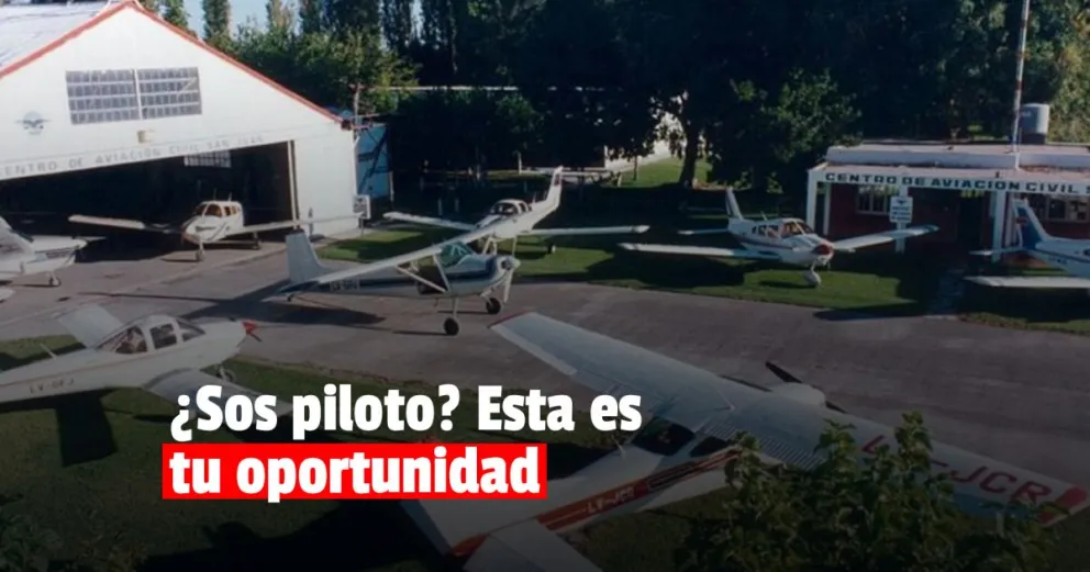 Atención: buscan pilotos de avión y helicópteros 