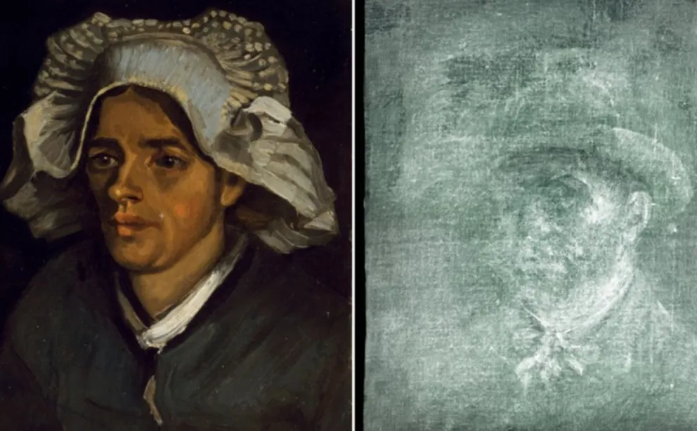 Increíble hallazgo: descubrieron un autorretrato de Van Gogh oculto detrás de otro cuadro