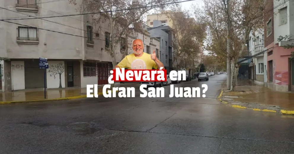 Temporal en San Juan: lloviznas aisladas en el Gran San Juan