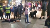|VIDEO| Salteños fueron testigos de un exorcismo en plena peatonal