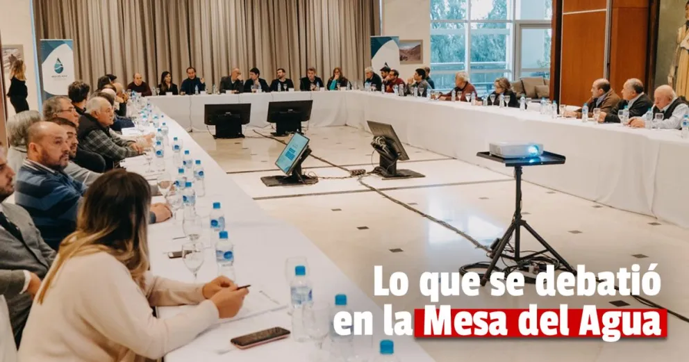 Se llevó a cabo el sexto encuentro de la Mesa del Agua