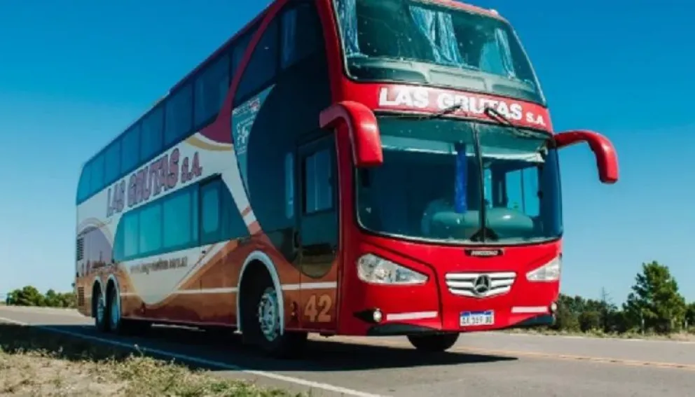 Se normaliza el servicio de Transporte Las Grutas de Bariloche a Viedma
