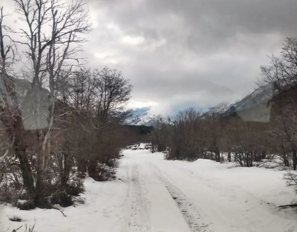 Camino a cerro Tronador: abierto solo de forma condicional para vehículos altos y 4x4