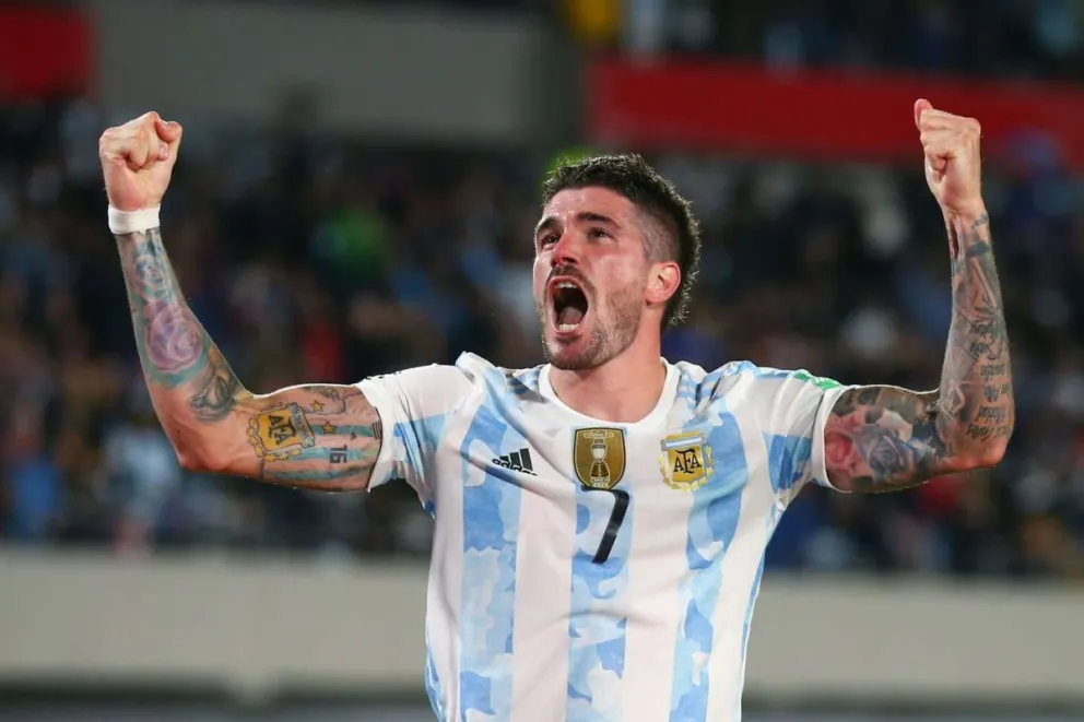 Rodrigo De Paul podría quedar fuera del Mundial