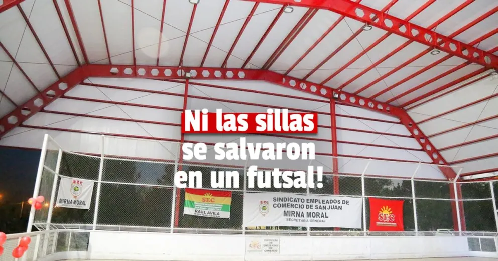 Vivieron violencia en un partido de futsal