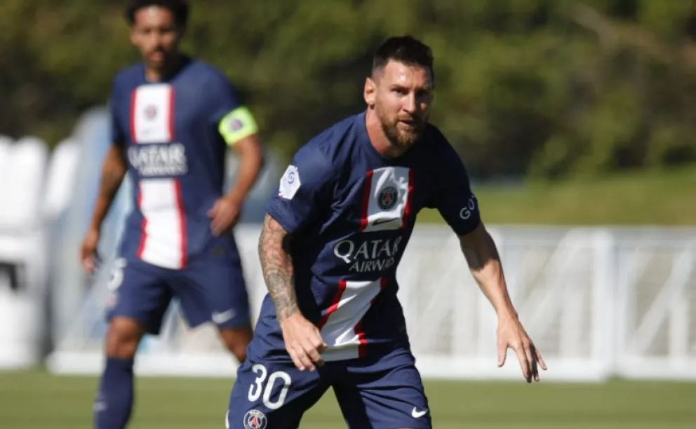 Messi es clave y protagonista en el nuevo PSG de Galtier: debut con triunfo 2-0 sobre Quevilly-Rouen