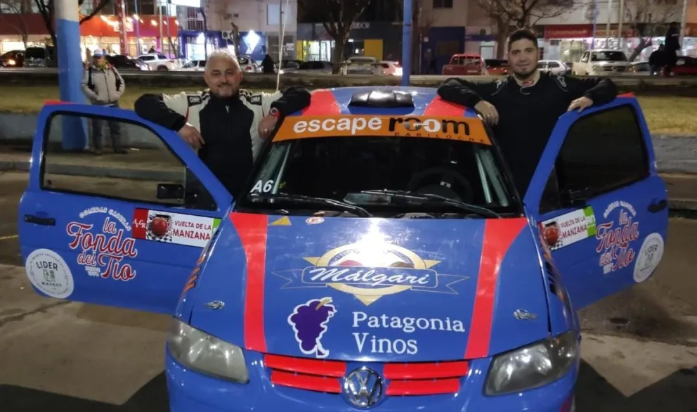 Goriziano, el único barilochense en la Vuelta de la Manzana