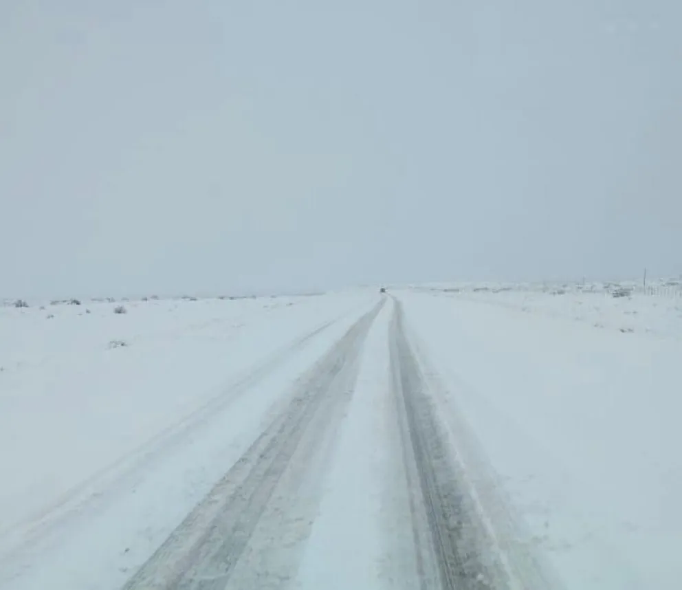 Realizarán un corte total de tránsito en la ruta 23 por el hielo ...