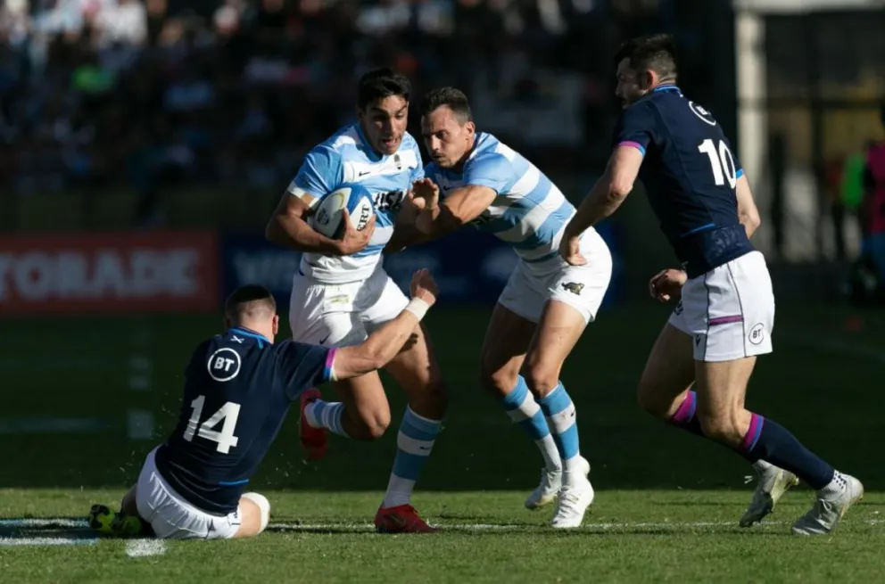 Los Pumas en su último enfrentamiento con Escocia: horario, TV y formaciones
