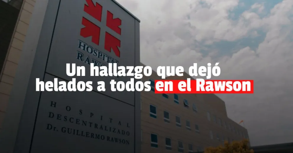 Encontraron un feto en un baño del Hospital Rawson