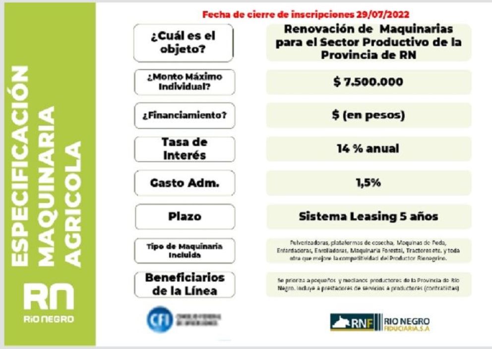 Renovaci&oacute;n maquinaria