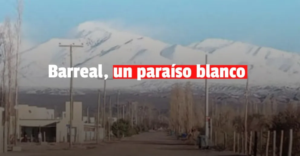 La Cordillera amaneció totalmente blanca por las nevadas