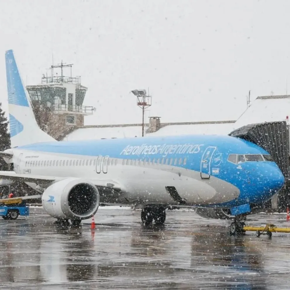Bariloche la más elegida para volar por Aerolíneas Argentinas en las próximas dos semanas 
