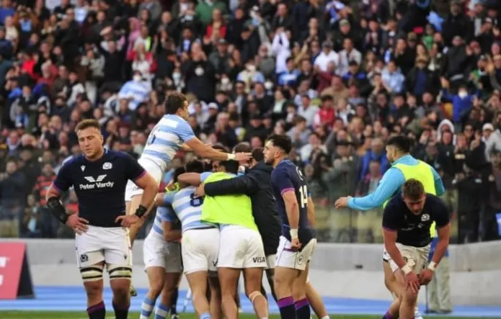 Los Pumas tuvieron revancha y derrotaron a Escocia