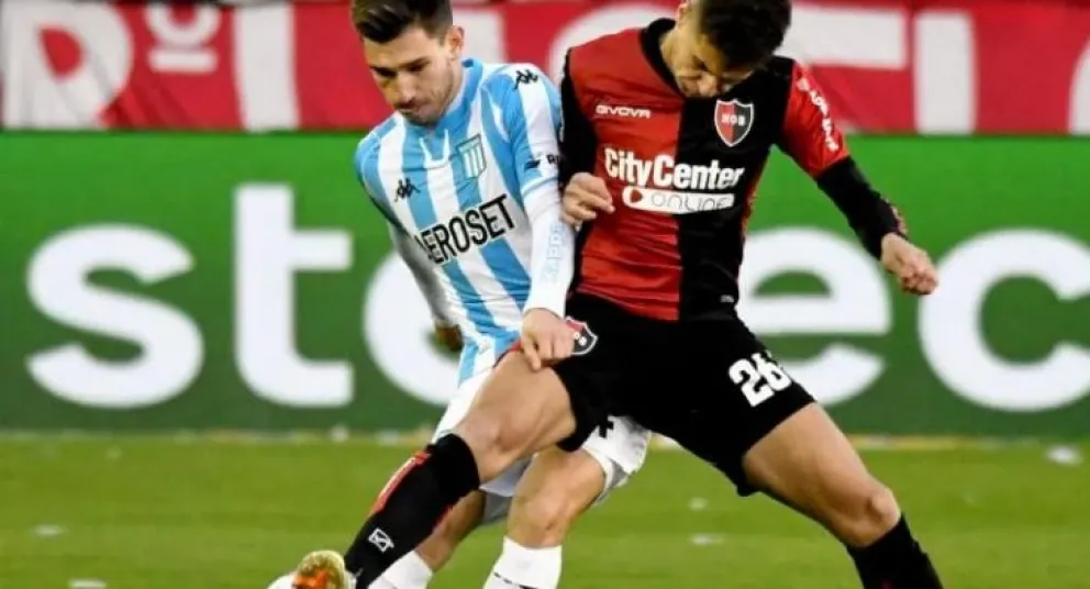 Racing y Newell's empataron en un duelo clave por la punta de la Liga Profesional 