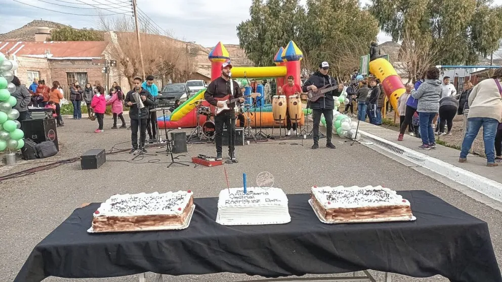 La unión vecinal del barrio Rodríguez Peña cumplió 52 años y lo festejó a lo grande